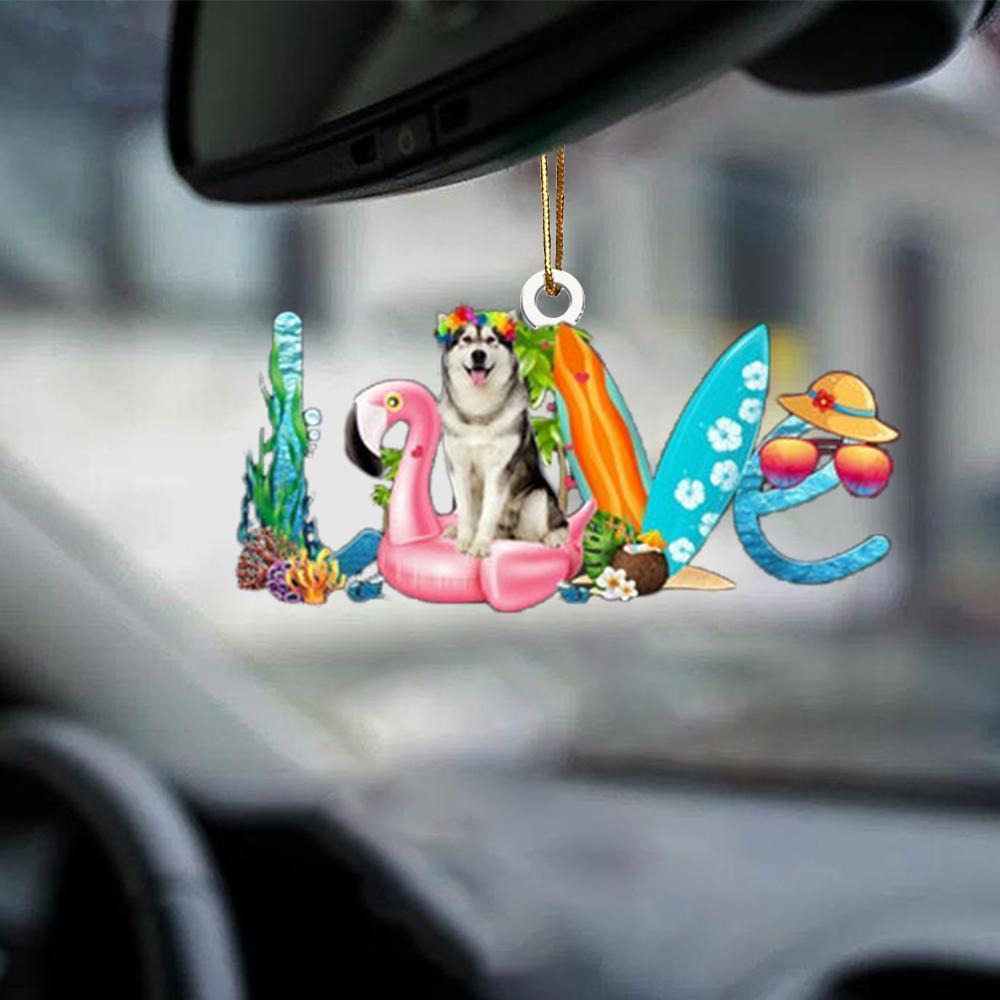 Car Pendant Sleeping Dog Angel Home Decor Acrylic Showcase Hanging Ornaments For Doors